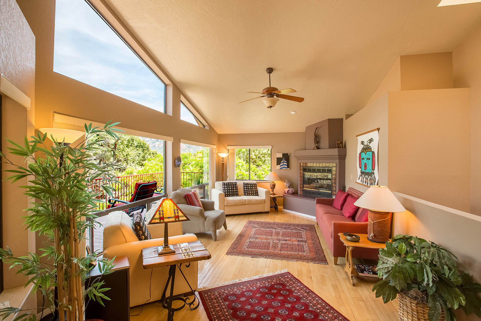 Interior of a Sedona living room