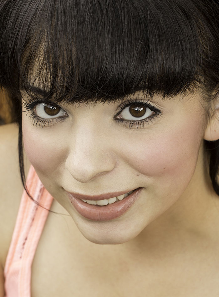 Hispanic model Extreme cloesup of hispanic model in Flagstaff