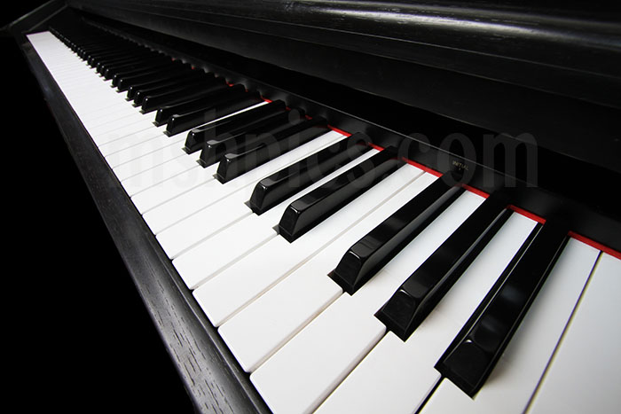 Piano keys. A stock photo by Mark S Haughwout